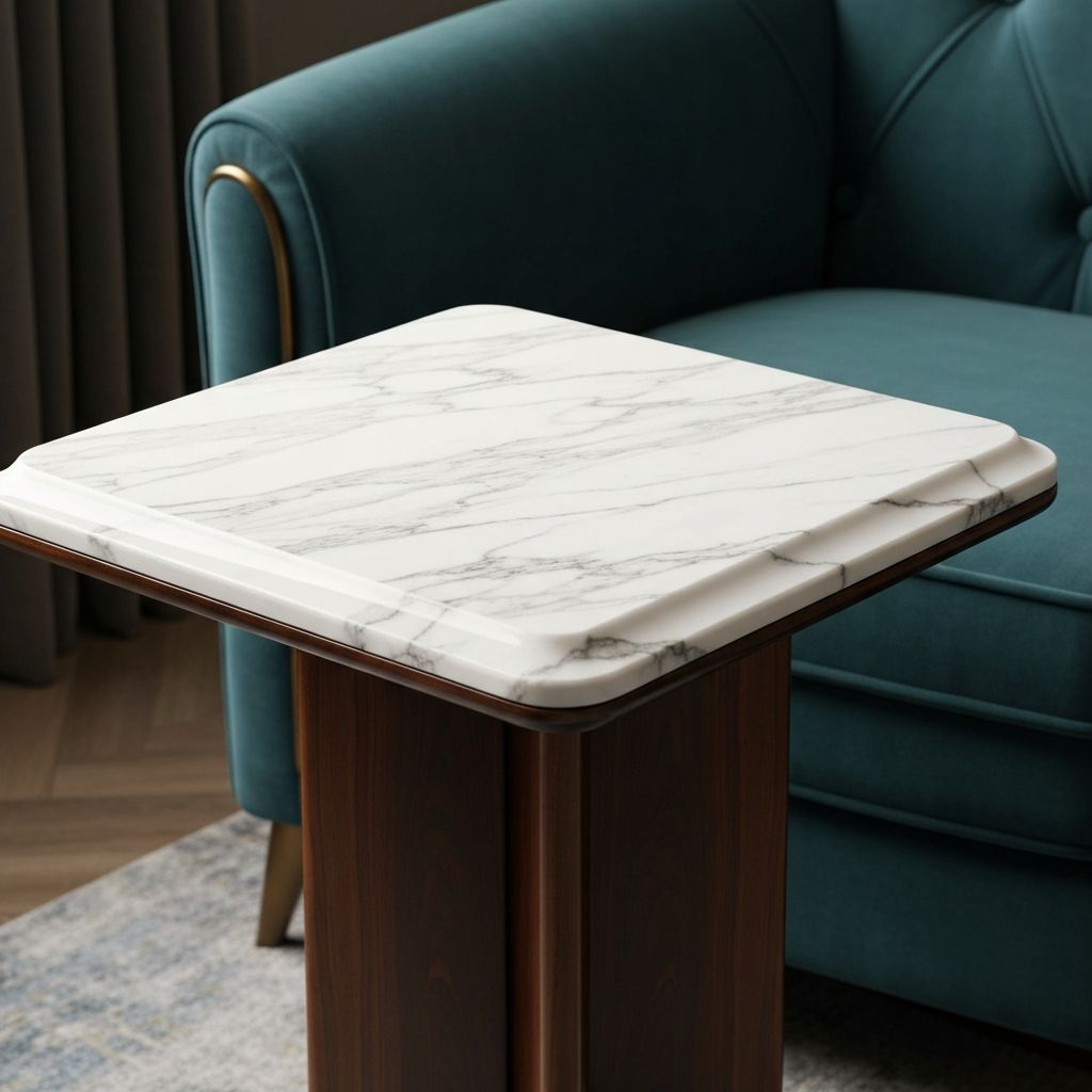 Marble Side Table